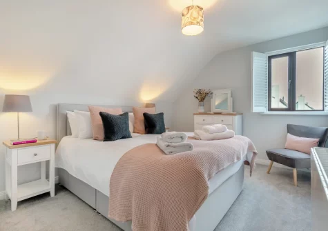 Bedroom #1 at Blueskies, Padstow