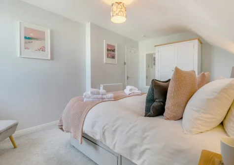 Bedroom #1 at Blueskies, Padstow