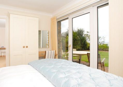 The bedroom @ Bluewaters, Plymouth
