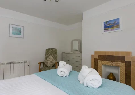 Bedroom #1 at Blythswood, Marazion