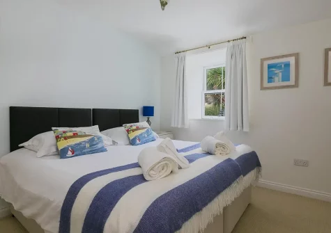 Bedroom #2 at Blythswood, Marazion