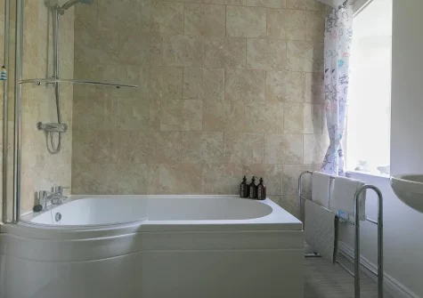 The bathroom at Blythswood, Marazion