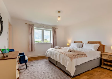 Bedroom #1 at Boatlake Barn, Greencliff Farm, Abbotsham