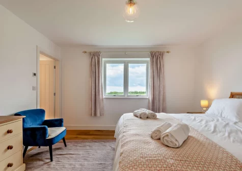 Bedroom #1 at Boatlake Barn, Greencliff Farm, Abbotsham