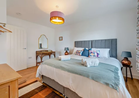 Bedroom #2 at Boatlake Barn, Greencliff Farm, Abbotsham