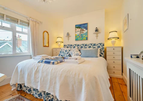 Bedroom #1 at Bobs Cottage, Padstow