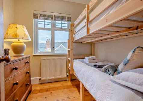 Bedroom #3 at Bobs Cottage, Padstow