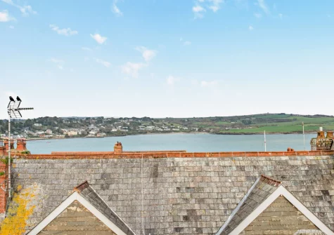 The view from the snug at Bobs Cottage, Padstow