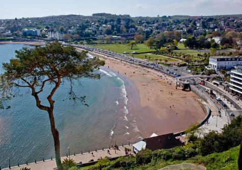 The view from Boohay, Bay Fort Mansions, Torquay