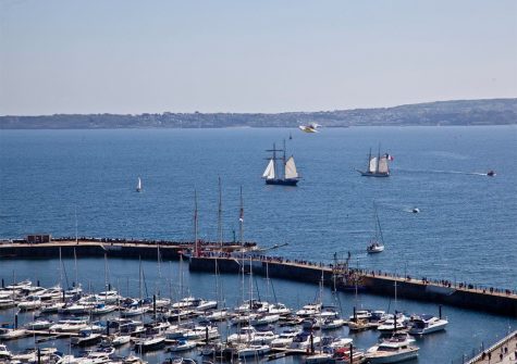The view from Boohay, Bay Fort Mansions, Torquay