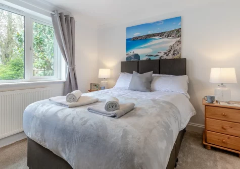 Bedroom #2 at Bos-Coed, Perran Downs