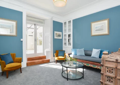 The second living room at Boslandew House, Mousehole