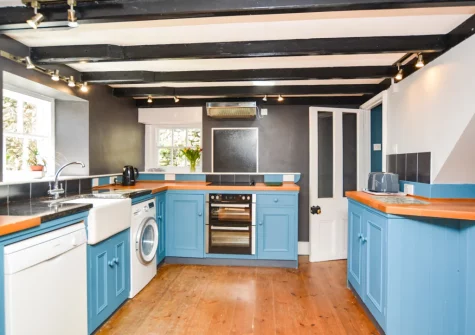 The kitchen at Boslandew House, Mousehole