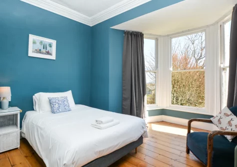 Bedroom #3 at Boslandew House, Mousehole