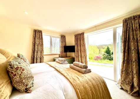 Bedroom #1 at Bourne Lodge, Witheridge