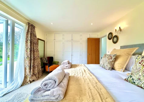 Bedroom #1 at Bourne Lodge, Witheridge