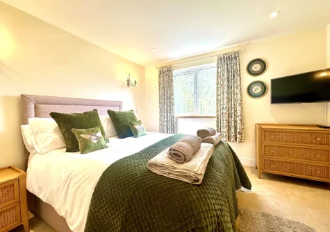 Bedroom #2 at Bourne Lodge, Witheridge