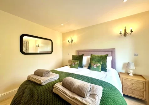 Bedroom #2 at Bourne Lodge, Witheridge