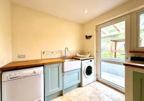 The utility room at Bourne Lodge, Witheridge