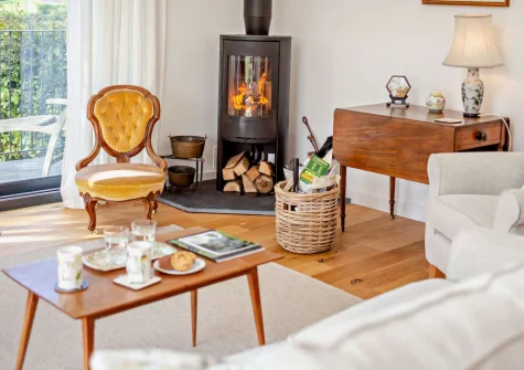 The living area at Bowhousehay, Albaston