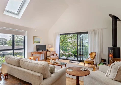 The living area at Bowhousehay, Albaston