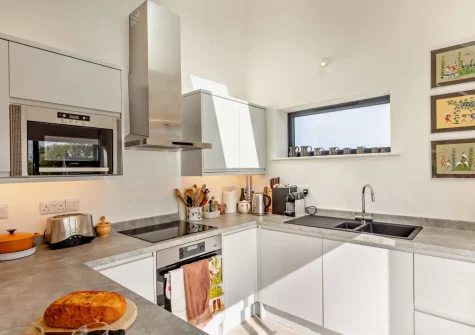 The kitchen at Bowhousehay, Albaston