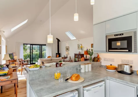 The kitchen at Bowhousehay, Albaston