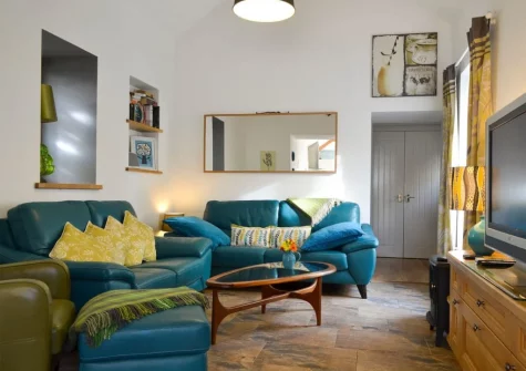 The living area at Bowji, Kelynack