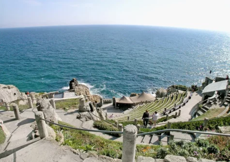 for culture enthusiasts the open air Minack Theatre at Porthcurno is a must-visit