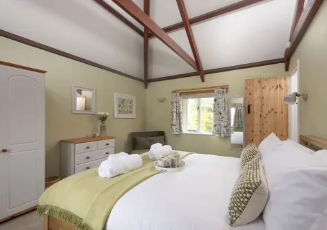 Bedroom #1 at Bowjy Cottage, St Agnes