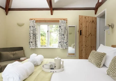 Bedroom #1 at Bowjy Cottage, St Agnes