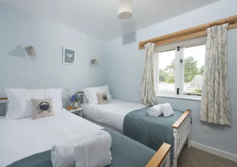 Bedroom #2 at Bowjy Cottage, St Agnes