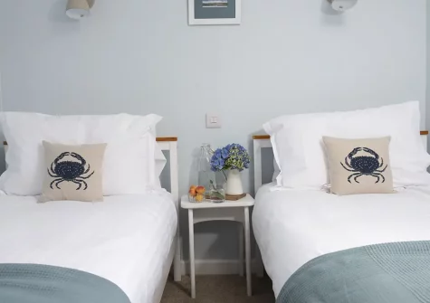 Bedroom #2 at Bowjy Cottage, St Agnes