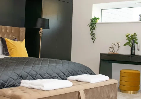 Bedroom #1 at Bowjy, Liskeard