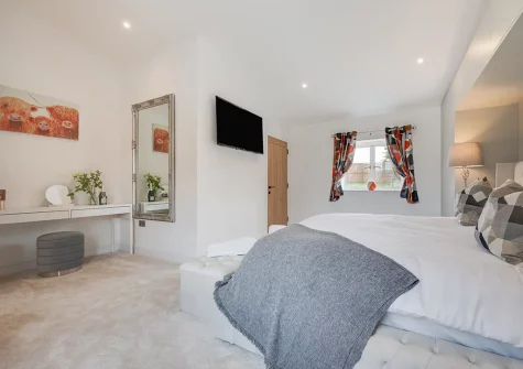 Bedroom #2 at Bowjy, Liskeard