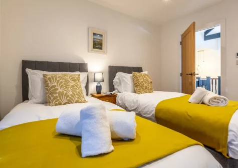 Bedroom #3 at Bracken Bank, Porthcurno