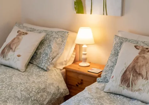 Bedroom #3 at Bracken Cottage, Lower Treslea Farm, Treslea
