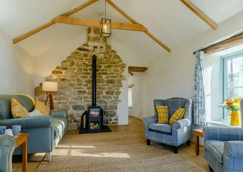 The living area at Bread Barn At Pengelly Farm, Nancegollan
