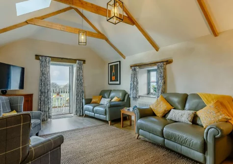 The living area at Bread Barn At Pengelly Farm, Nancegollan