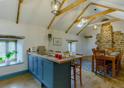 The kitchen & dining area at Bread Barn At Pengelly Farm, Nancegollan