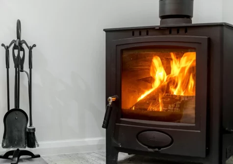 The living area at Bretagne, Cadgwith