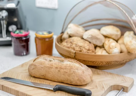 The kitchen at Bretagne, Cadgwith