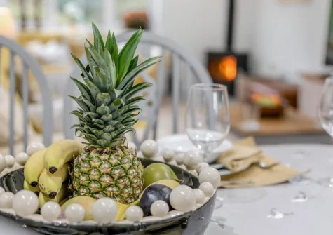 The dining area at Bretagne, Cadgwith