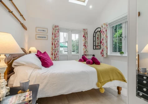 Bedroom #1 at Bretagne, Cadgwith