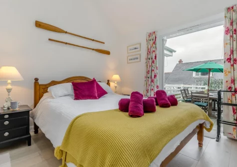 Bedroom #1 at Bretagne, Cadgwith