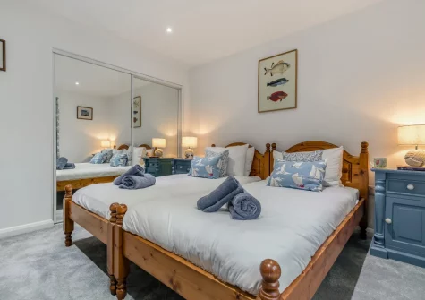 Bedroom #2 at Bretagne, Cadgwith