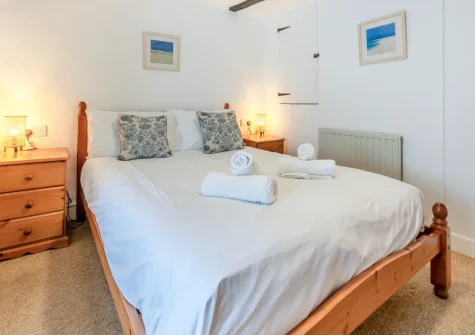 Bedroom #1 at Breton Cottage, St Ives