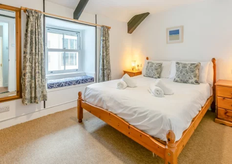 Bedroom #1 at Breton Cottage, St Ives