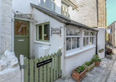 Breton Cottage is a characterful cottage with charming original features and bright & breezy interiors