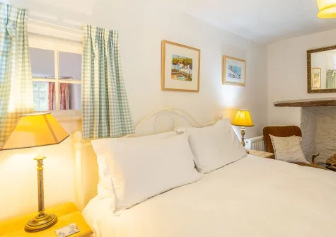 Bedroom #2 at Bridge Cottage, Penpol